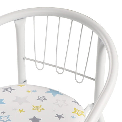 [ ケース販売 ]  SmartAngel  ミニチェア（HAPPY STAR・ライトグレー）×8個入 [西松屋]【日本出荷】
