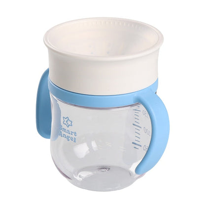[ ケース販売 ]  SmartAngel  360度リップ弁マグ 200ml（ライトブルー）×60個入 [西松屋]【日本出荷】