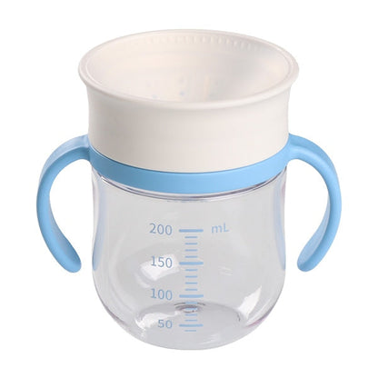 [ ケース販売 ]  SmartAngel  360度リップ弁マグ 200ml（ライトブルー）×60個入 [西松屋]【日本出荷】