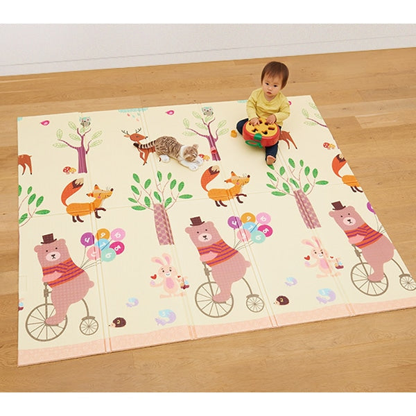[ ケース販売 ]  SmartAngel  たためるキッズマットL（約180×200cm）×3個入 [西松屋]【日本出荷】