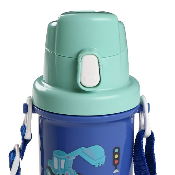 【日本製】[ ケース販売 ]  SmartAngel  抗菌直のみ水筒 600ml（はたらくくるま）×30個入 [西松屋]【日本出荷】