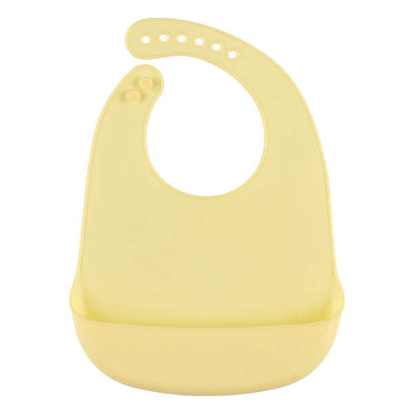 [ ケース販売 ]  SmartAngel  シリコンエプロン（パステルイエロー）×60個入 [西松屋]【日本出荷】