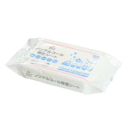 【日本製】[ ケース販売 ]  SmartAngel  ノンアルコール除菌シート 320枚（80枚×4個）×8個入 [西松屋]【日本出荷】