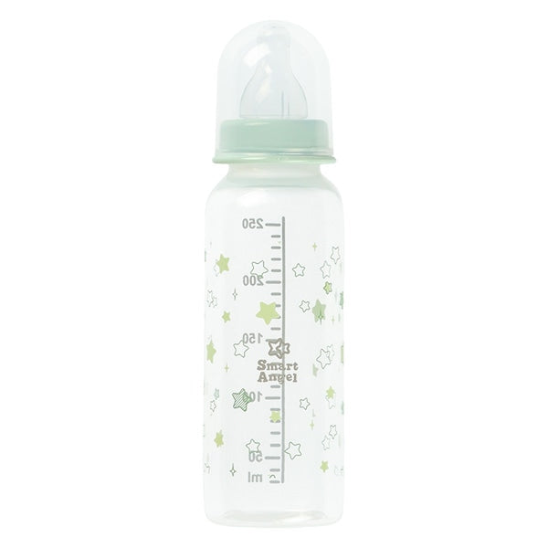 [ ケース販売 ]  SmartAngel  哺乳びん3本組 プラスチック製 250ml（スター）×24個入 [西松屋]【日本出荷】