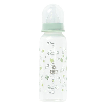 [ ケース販売 ]  SmartAngel  哺乳びん3本組 プラスチック製 250ml（スター）×24個入 [西松屋]【日本出荷】