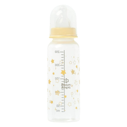 [ ケース販売 ]  SmartAngel  哺乳びん3本組 プラスチック製 250ml（スター）×24個入 [西松屋]【日本出荷】