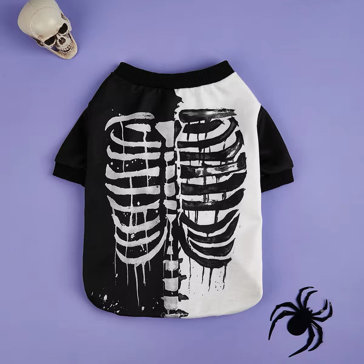 Skeleton Bones Dog Costume | Halloween Dog Costume