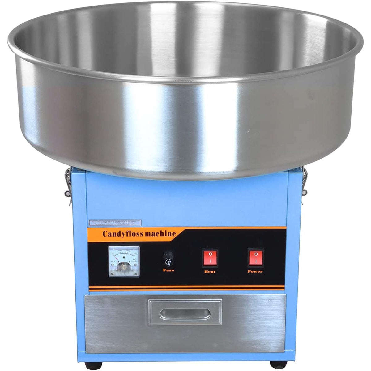 Canadian Flosser Cotton Candy Machine (Blue) | Commercial