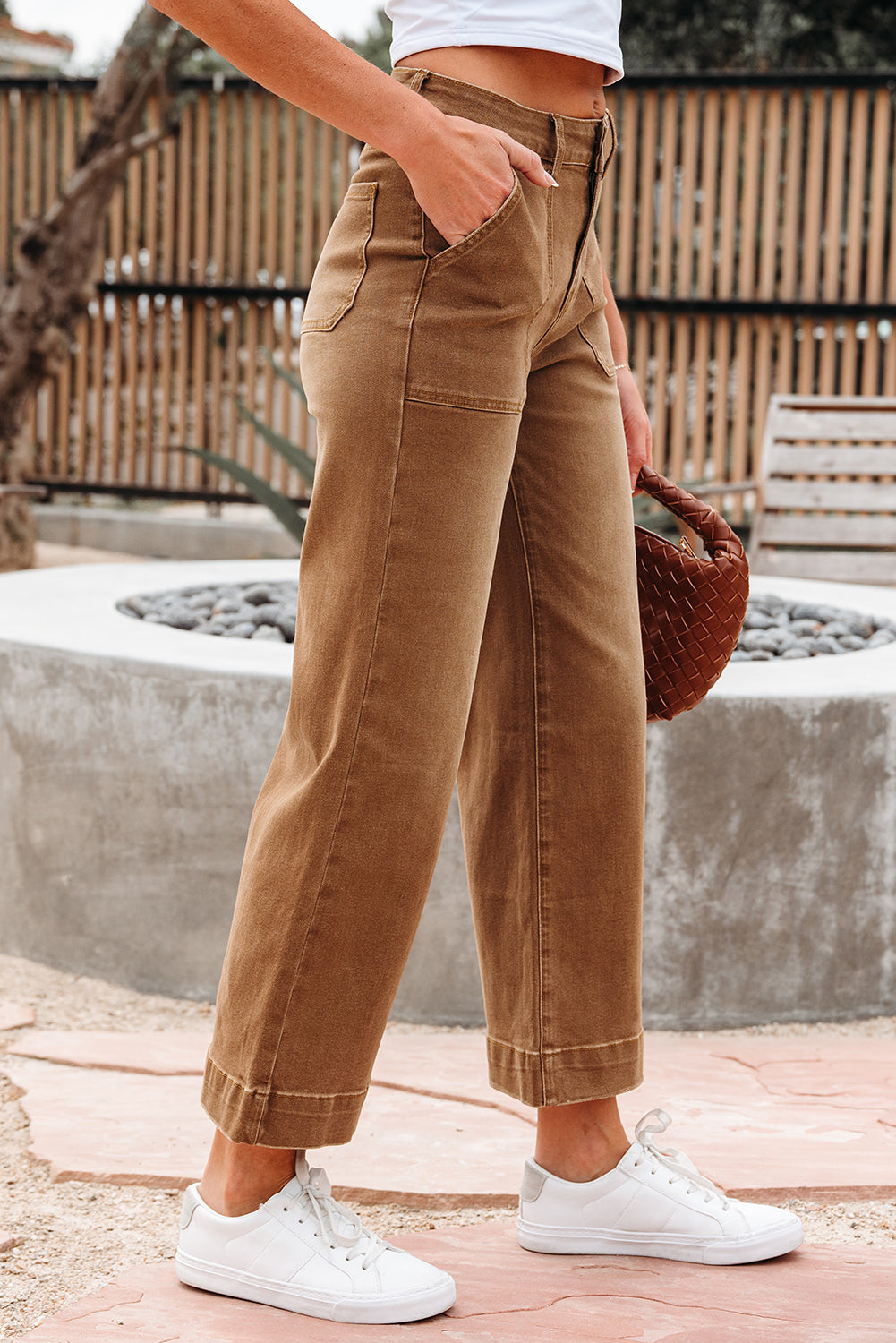 Wide Leg Jeans — High-Waist Relaxed Denim for Women