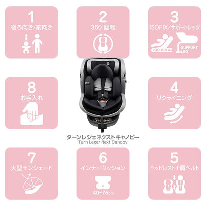 [ ケース販売 ]  SmartAngel  ターンレジェネクストキャノピーGY×1個入 [西松屋]【日本出荷】