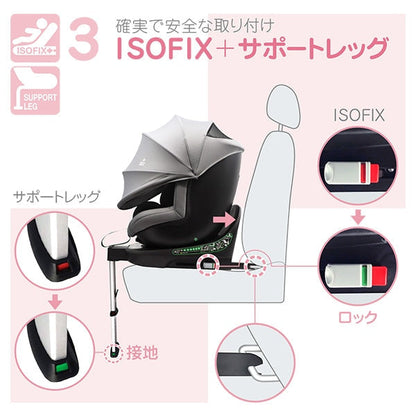 [ ケース販売 ]  SmartAngel  ターンレジェネクストキャノピーGY×1個入 [西松屋]【日本出荷】