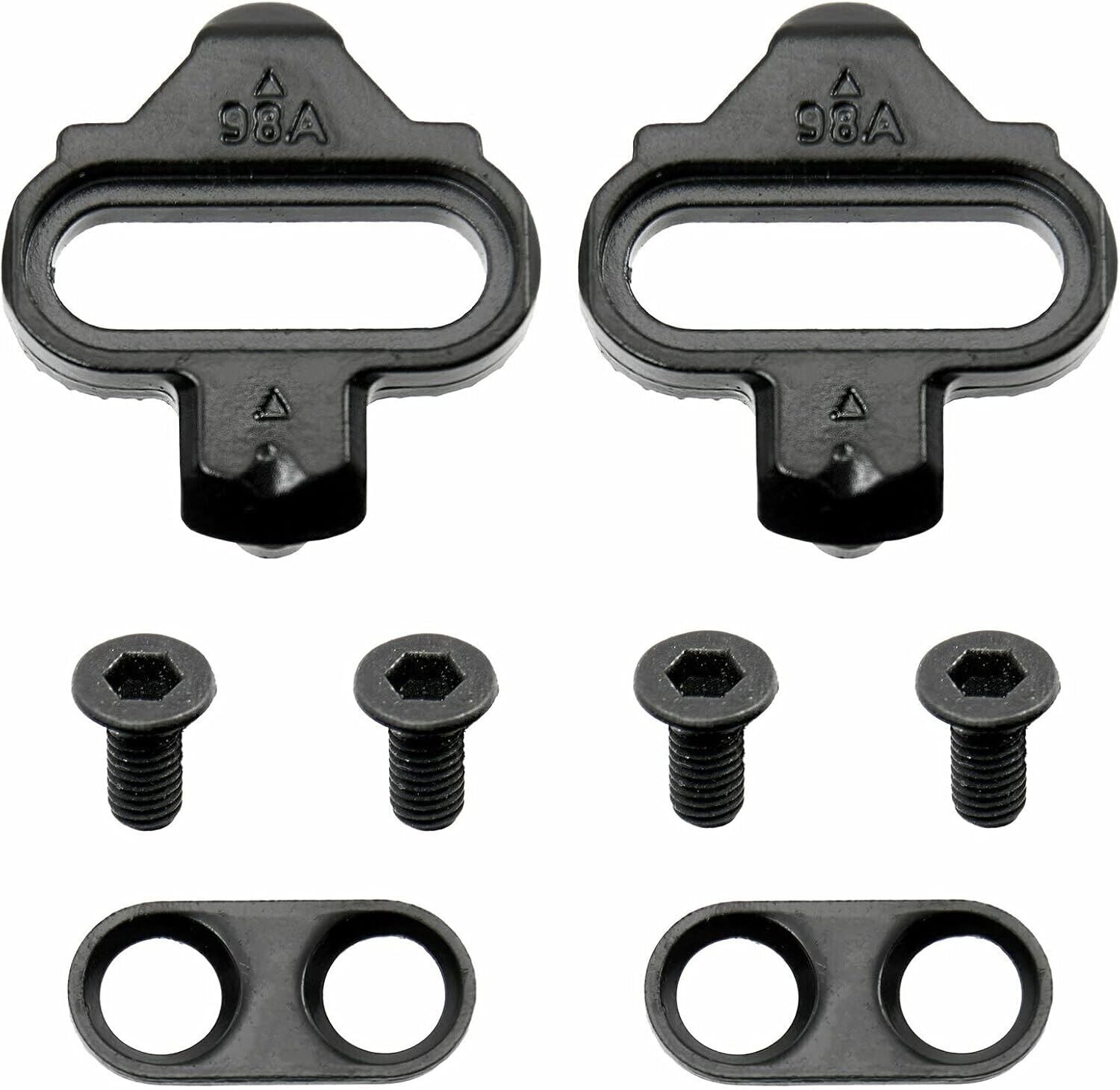 Weiigo Bicycle Cleats Shimano SPD Compatible 2 & 5 Bolt Compatible