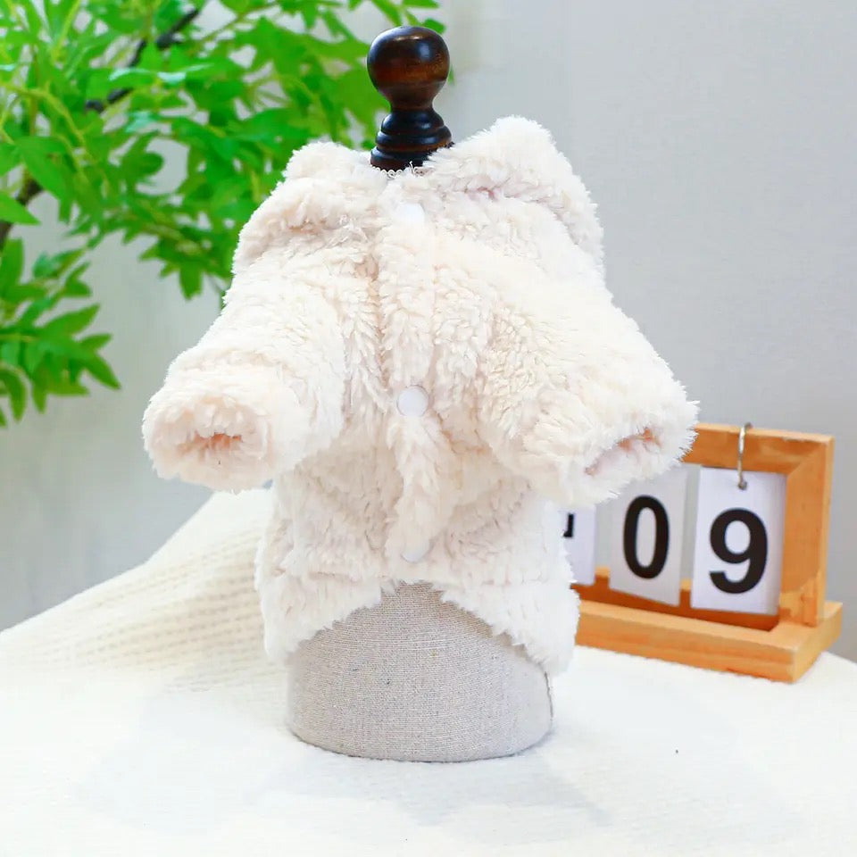 Frosty Friends Dog Hoodie Sweater | Holiday Dog Hoodie