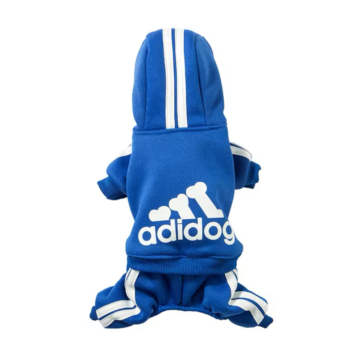 Adidog Dog Hoodie Onesie | Flexible Dog Jumpsuit