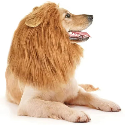Lion Mane Halloween Dog Costume – Fun Animal Costume for Dogs