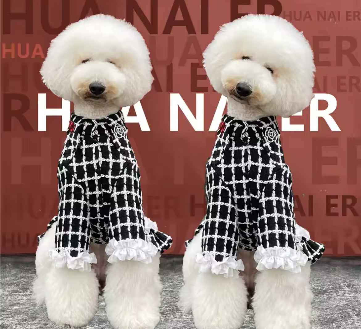 Coco Chewnel Dog Blouse | Dog Blouse for Large Dogs