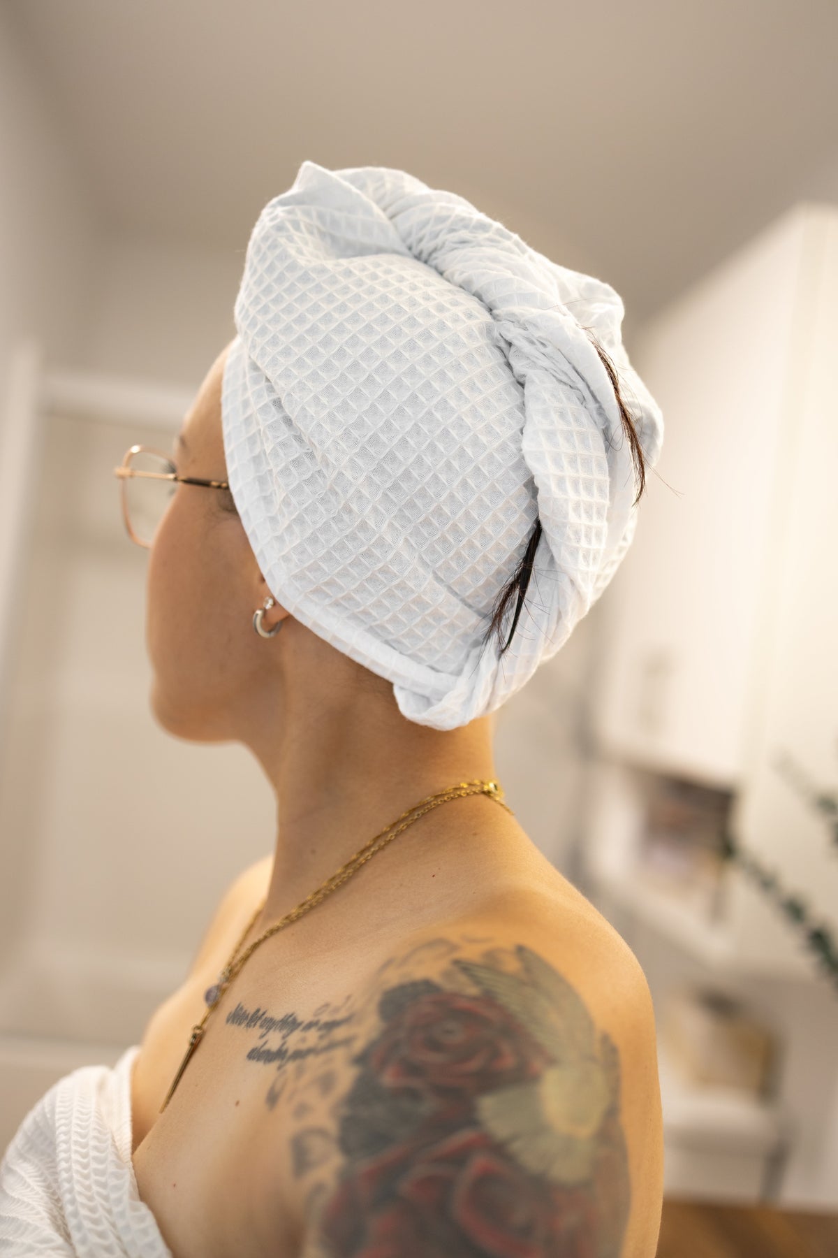 Serviette à cheveux