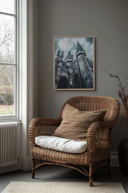 CITÉ DES SORCIERS, Oeuvre sur toile étirée