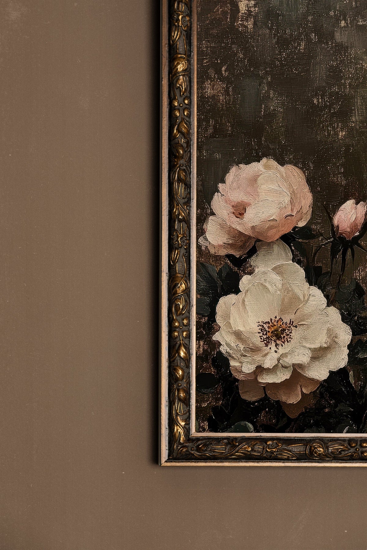 SOUFFLE BAROQUE, CADRE VINTAGE BRONZE