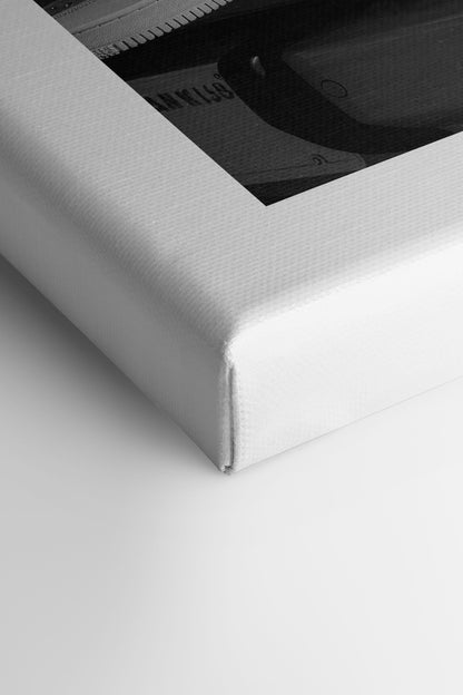 BLACK & WHITE BLISS, Oeuvre sur toile étirée