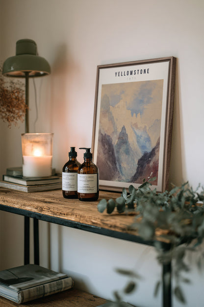 YELLOWSTONE, Oeuvre sur toile étirée