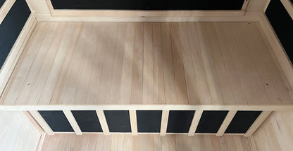Blisspod | Vienna | Far Infrared Sauna Canadian Hemlock Very Low EMF Sauna, 7 Heaters – 3 Persons