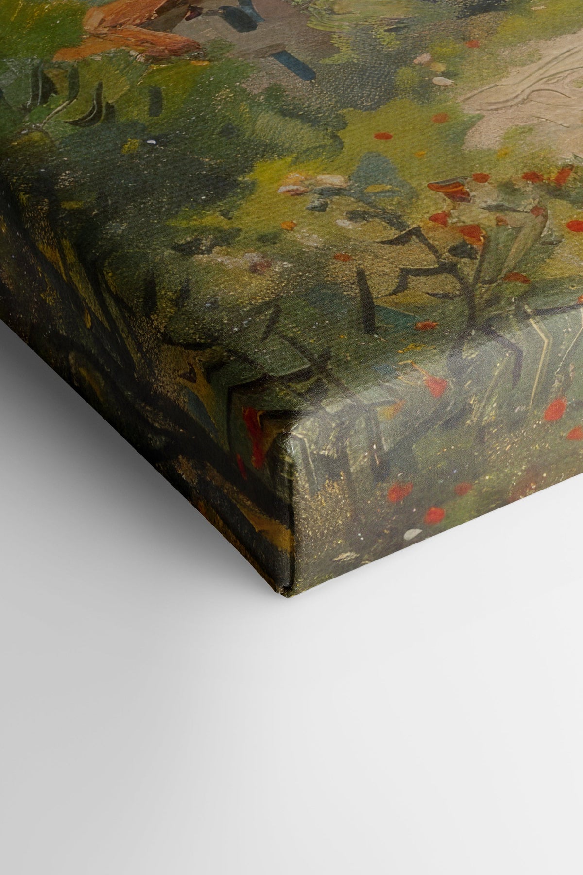 Olive Haven, Oeuvre sur toile étirée