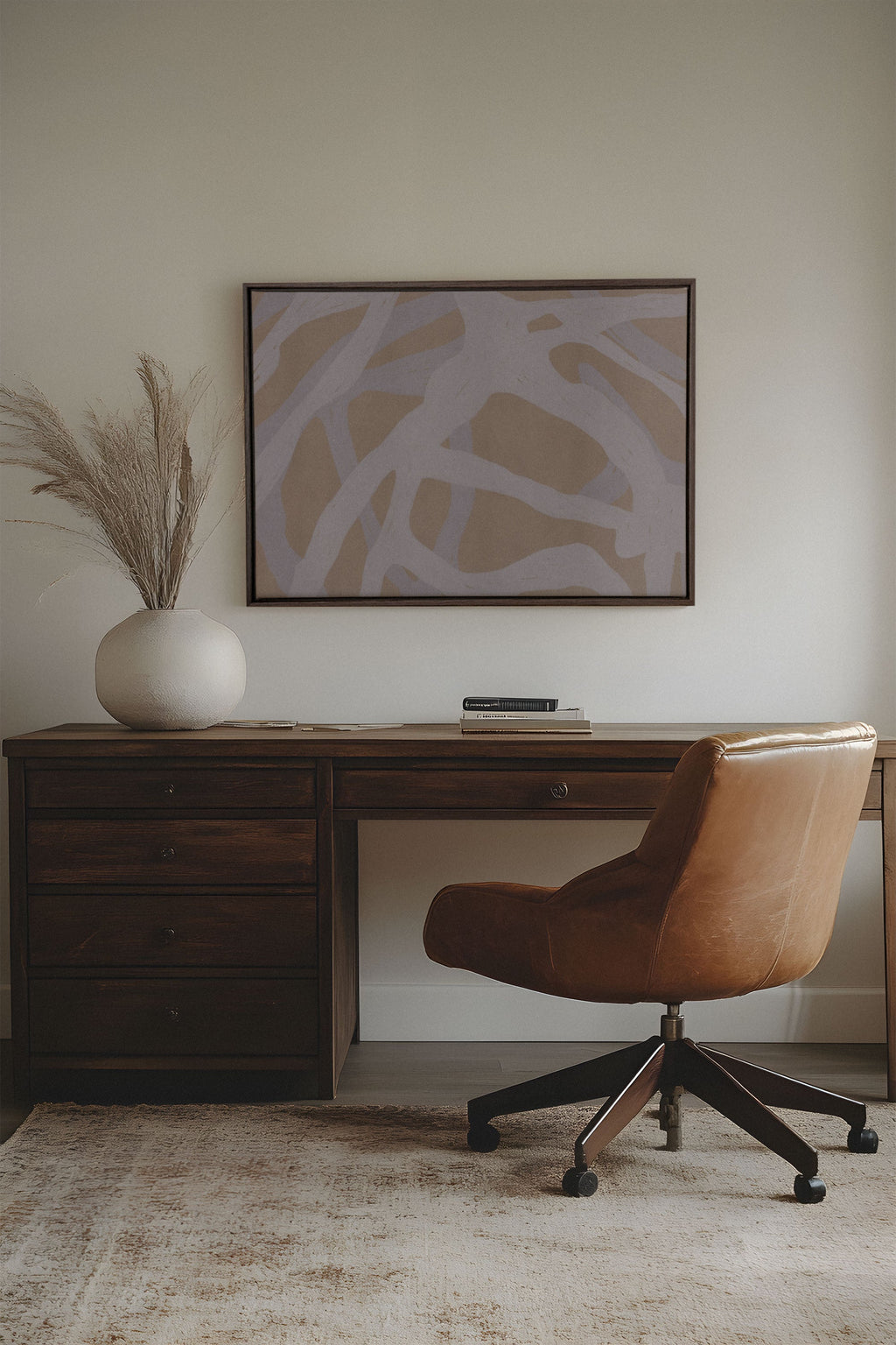 TISSAGE NATUREL, Oeuvre sur toile étirée