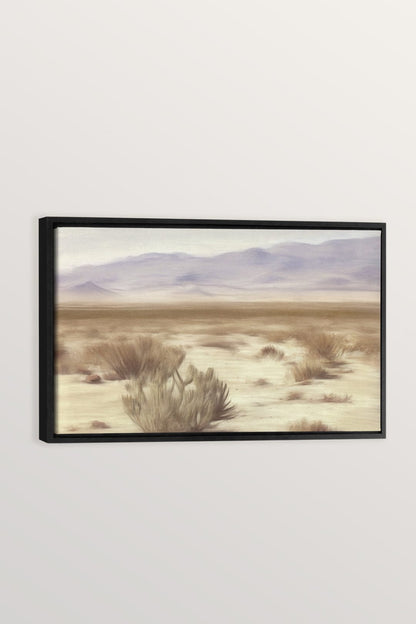 DESERT, Oeuvre sur toile étirée