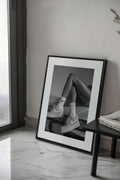 BLACK & WHITE BLISS, Oeuvre sur toile étirée