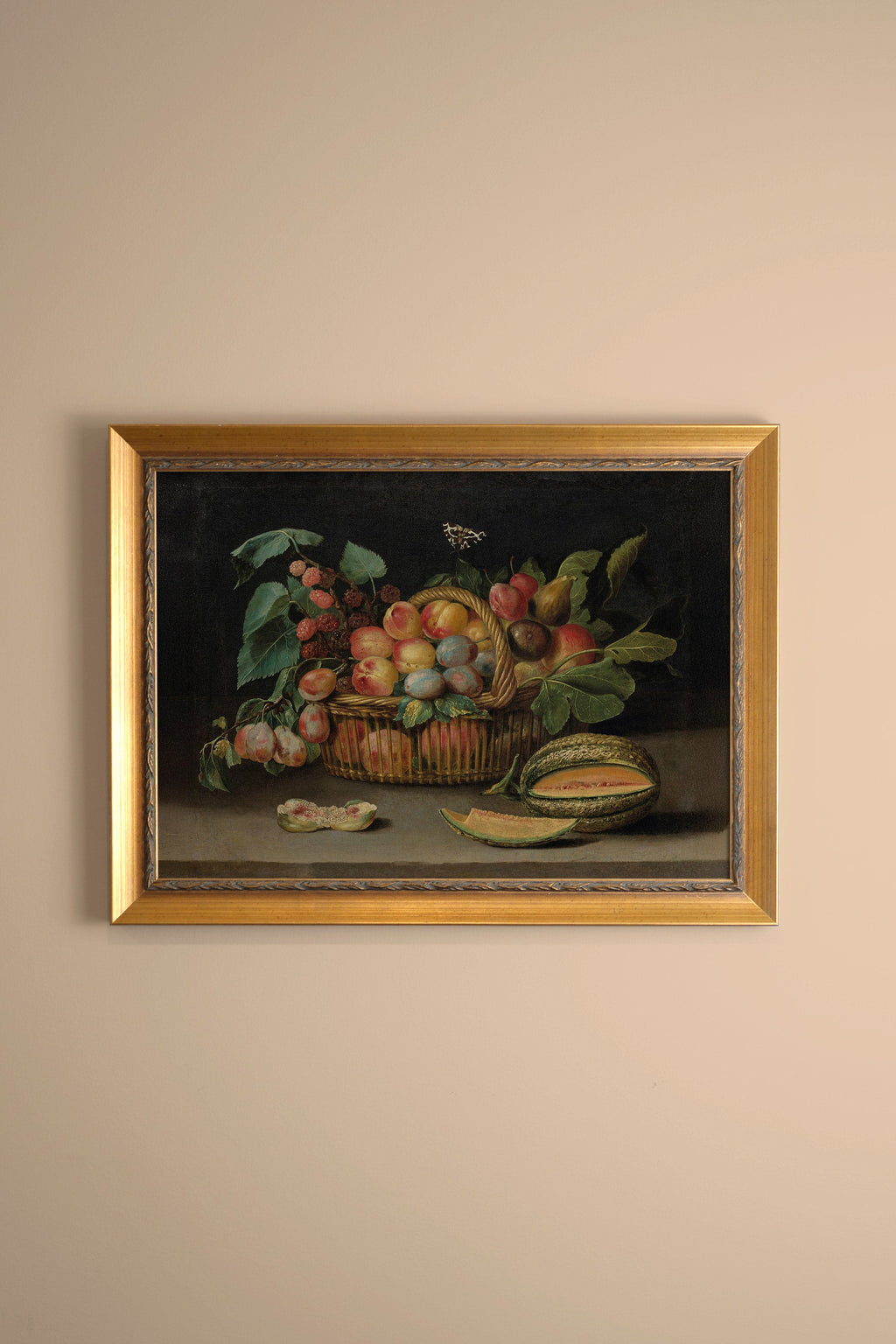 NECTAR DE LA TERRE, CADRE VINTAGE OR