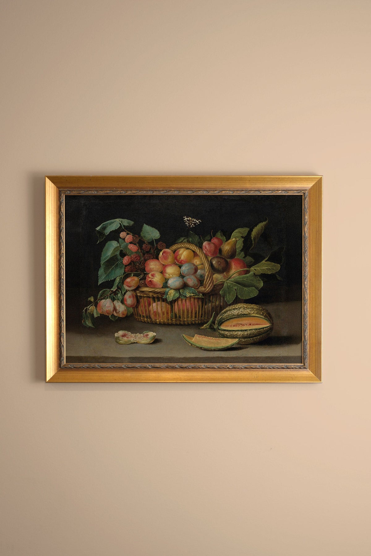 NECTAR DE LA TERRE, CADRE VINTAGE OR