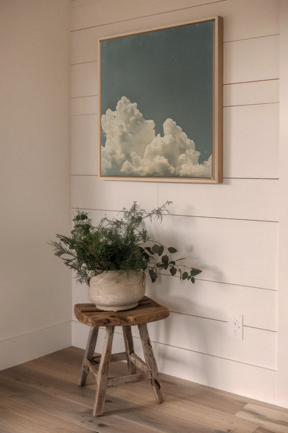 NOSTALGIC SKY, Oeuvre sur toile étirée