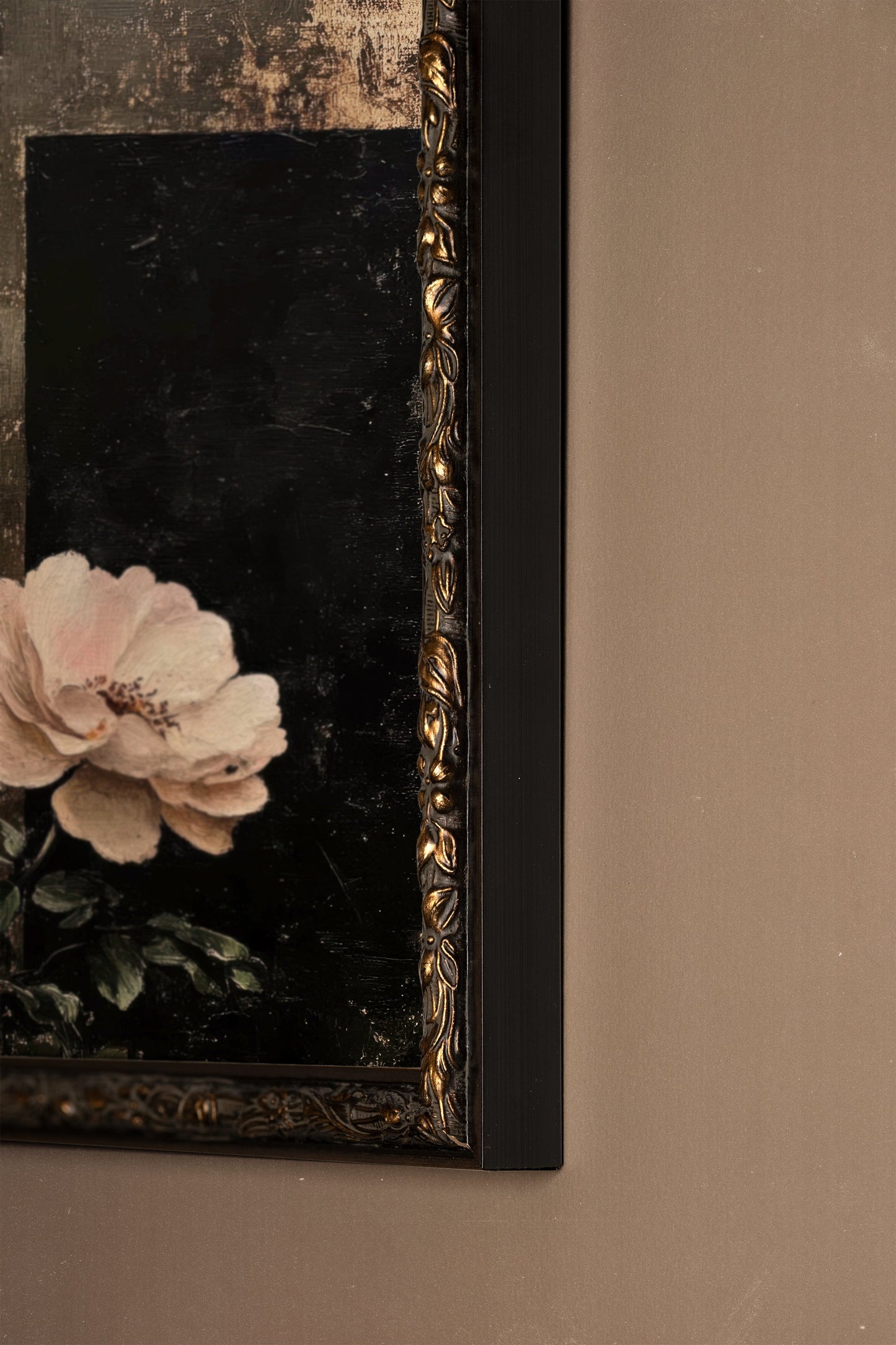 SOUFFLE BAROQUE, CADRE VINTAGE BRONZE