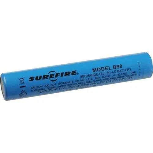 SureFire Model B90 Ni-Cd Replacement Rechargeable Battery for 8X Flashlights