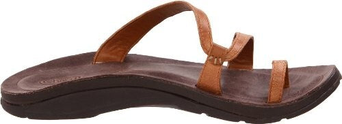 Chaco Women's Indigen Ecotread Leather Flip Flops US Size 6