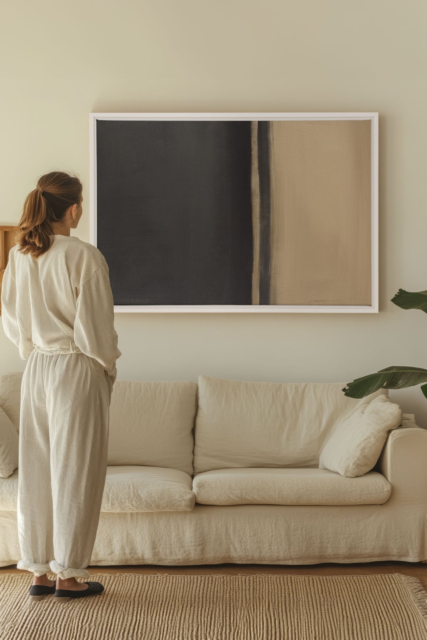 SHIFTING SANDS, Oeuvre sur toile étirée