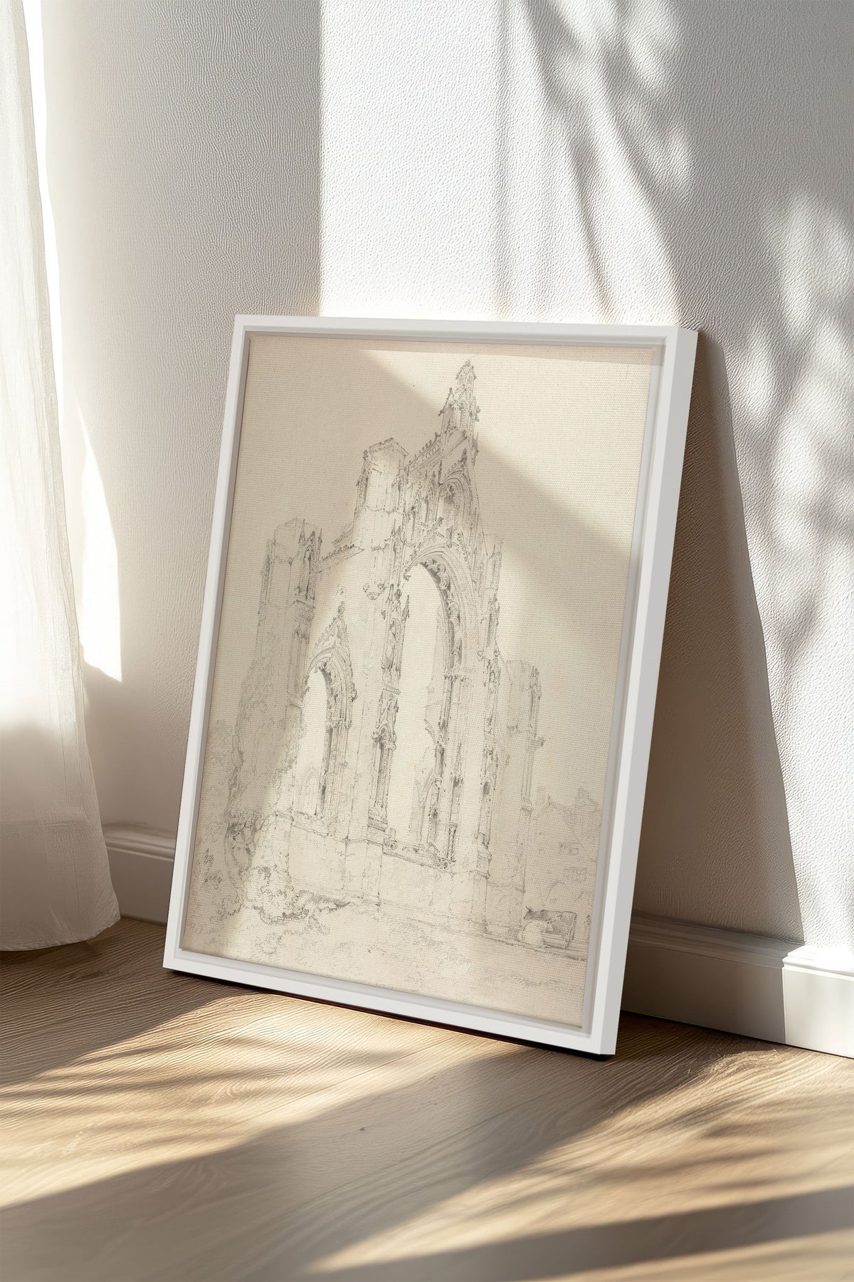 SACRED REMAINS, Oeuvre sur toile étirée