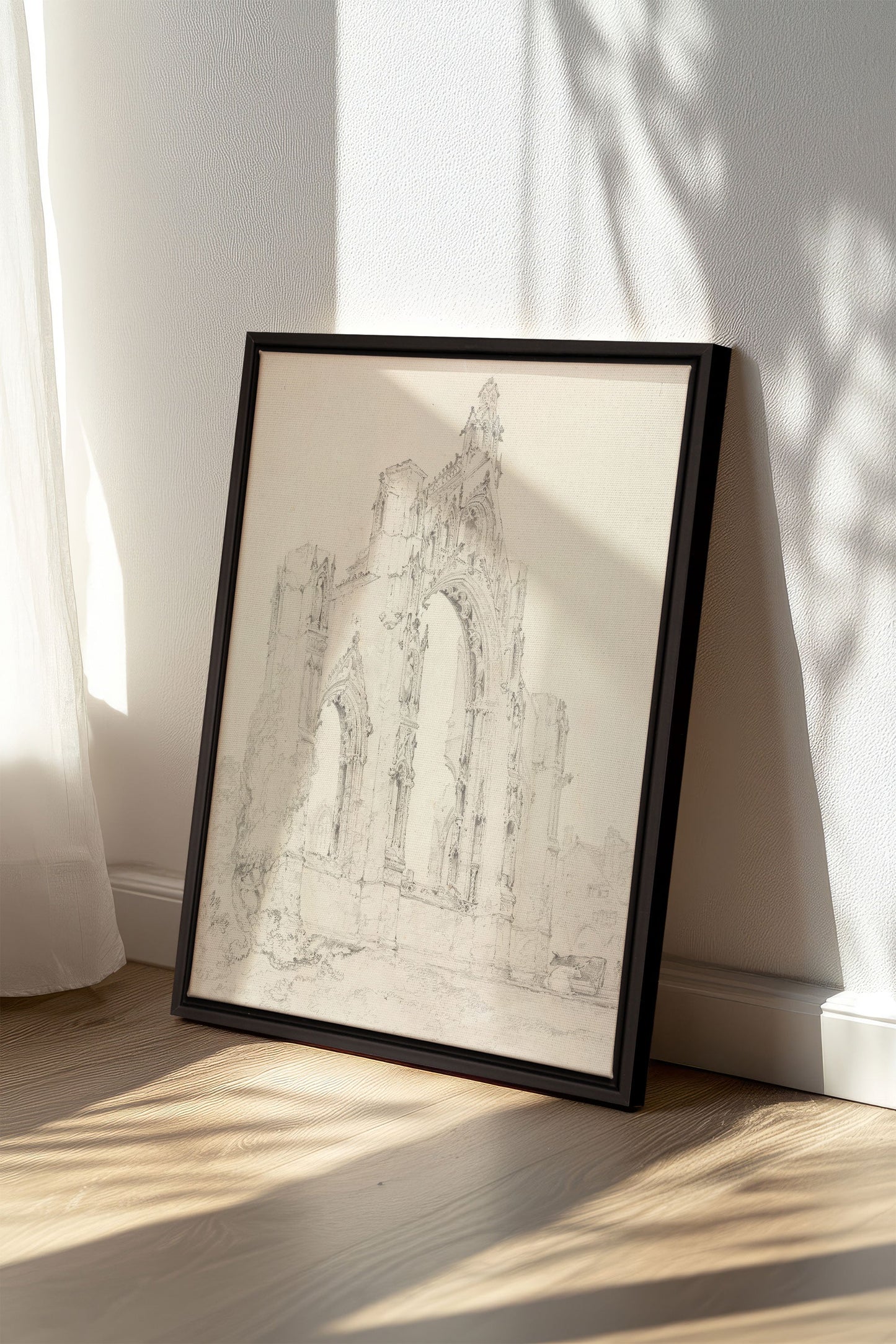 SACRED REMAINS, Oeuvre sur toile étirée