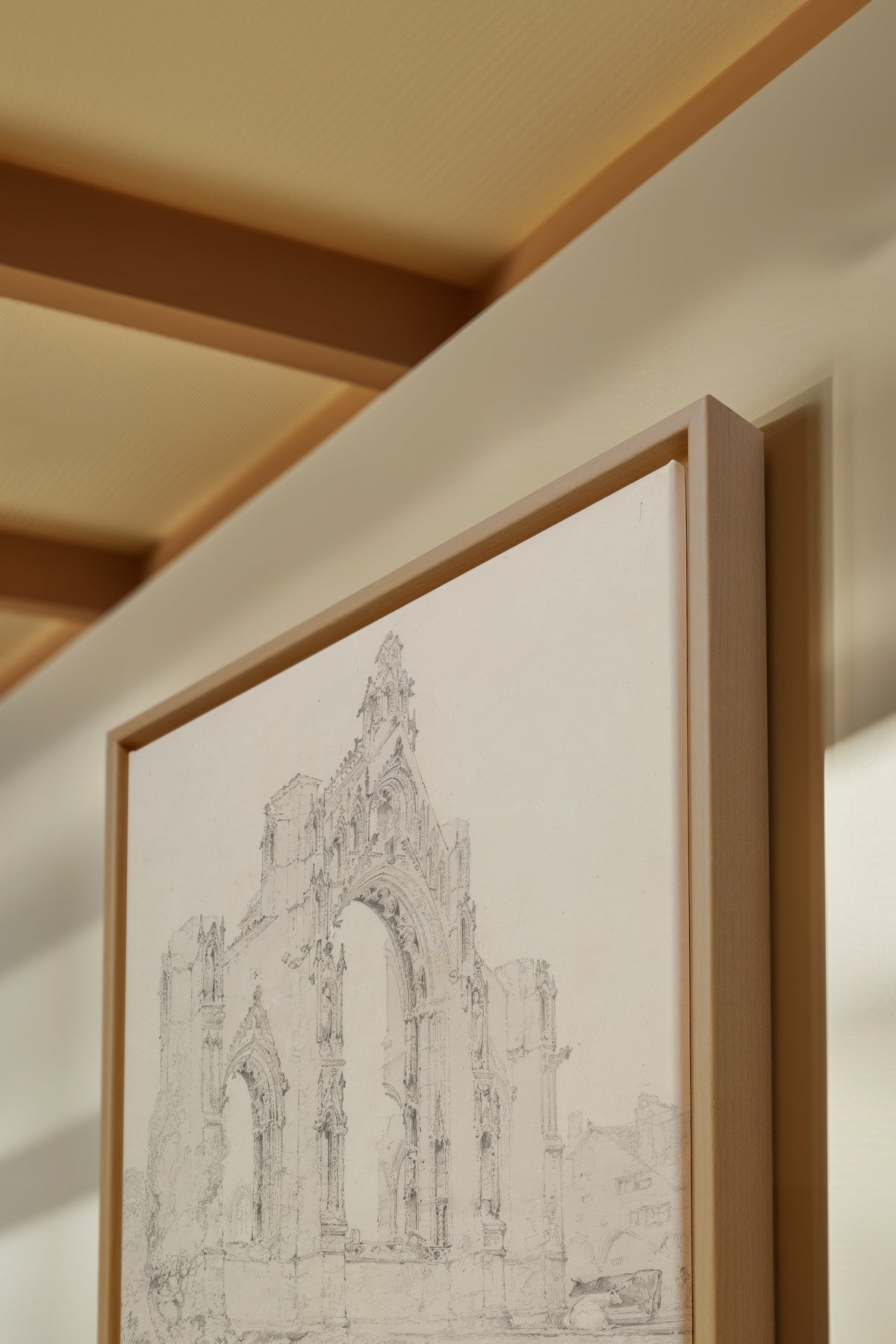 SACRED REMAINS, Oeuvre sur toile étirée