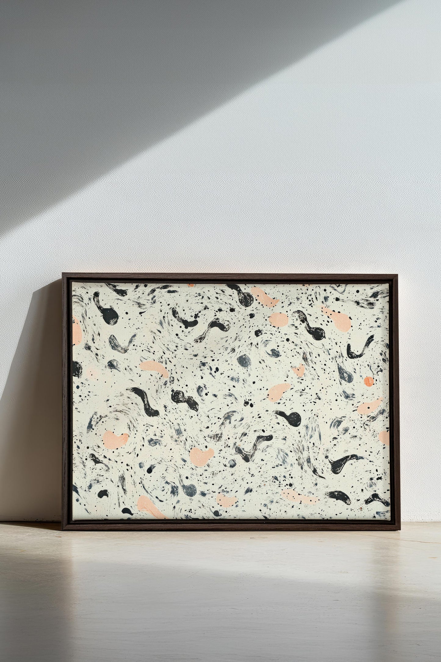 ABSTRACT SPARKS, Oeuvre sur toile étirée