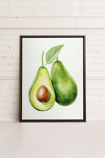 AVOCADO, Oeuvre sur toile étirée