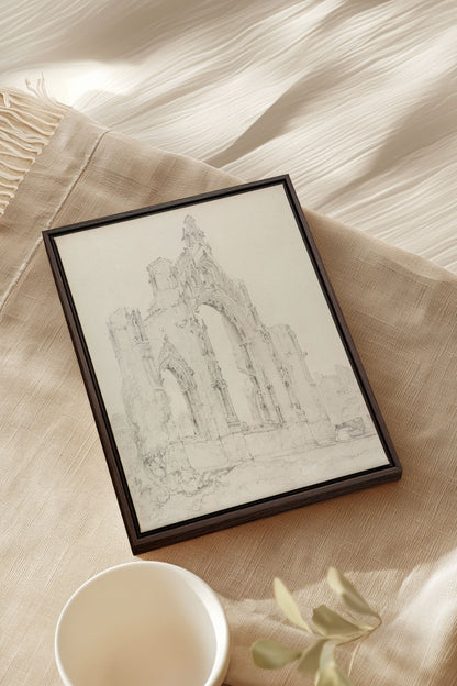 SACRED REMAINS, Oeuvre sur toile étirée