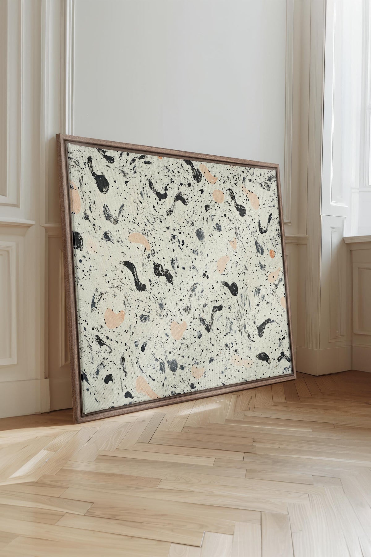 ABSTRACT SPARKS, Oeuvre sur toile étirée