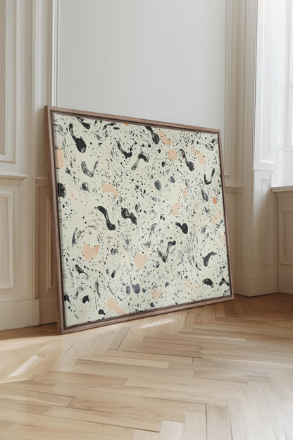 ABSTRACT SPARKS, Oeuvre sur toile étirée