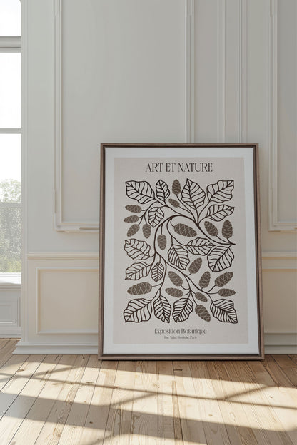 ART ET NATURE, Oeuvre sur toile étirée