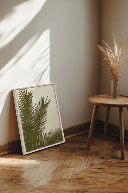 SOUFFLE TROPICAL, Oeuvre sur toile étirée