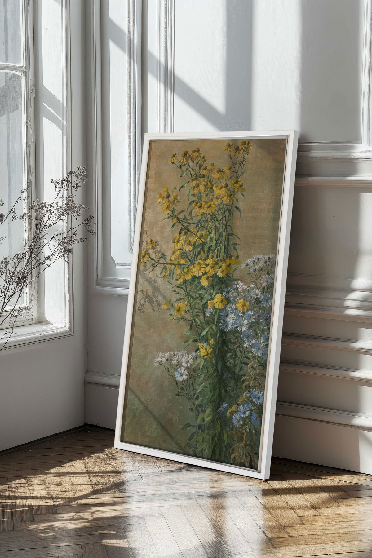OR DES CHAMPS, Oeuvre sur toile étirée