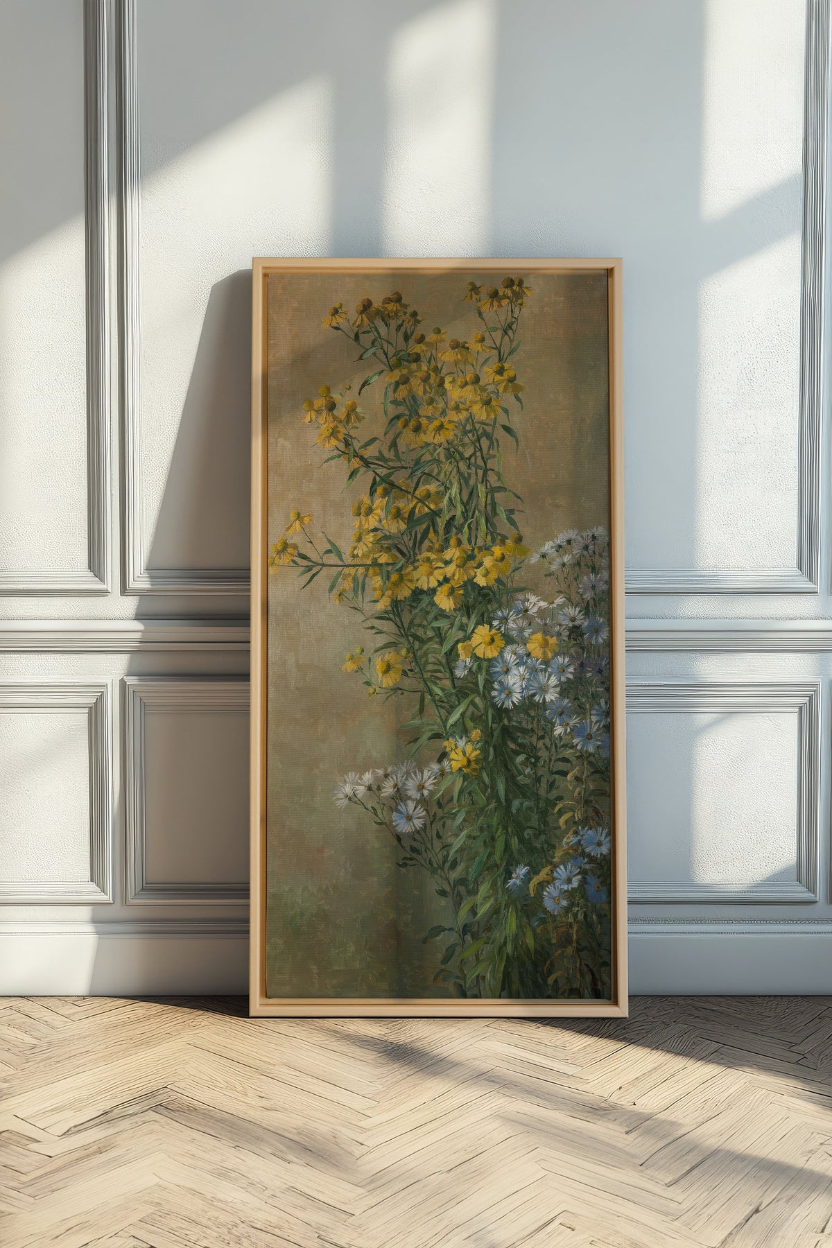 OR DES CHAMPS, Oeuvre sur toile étirée