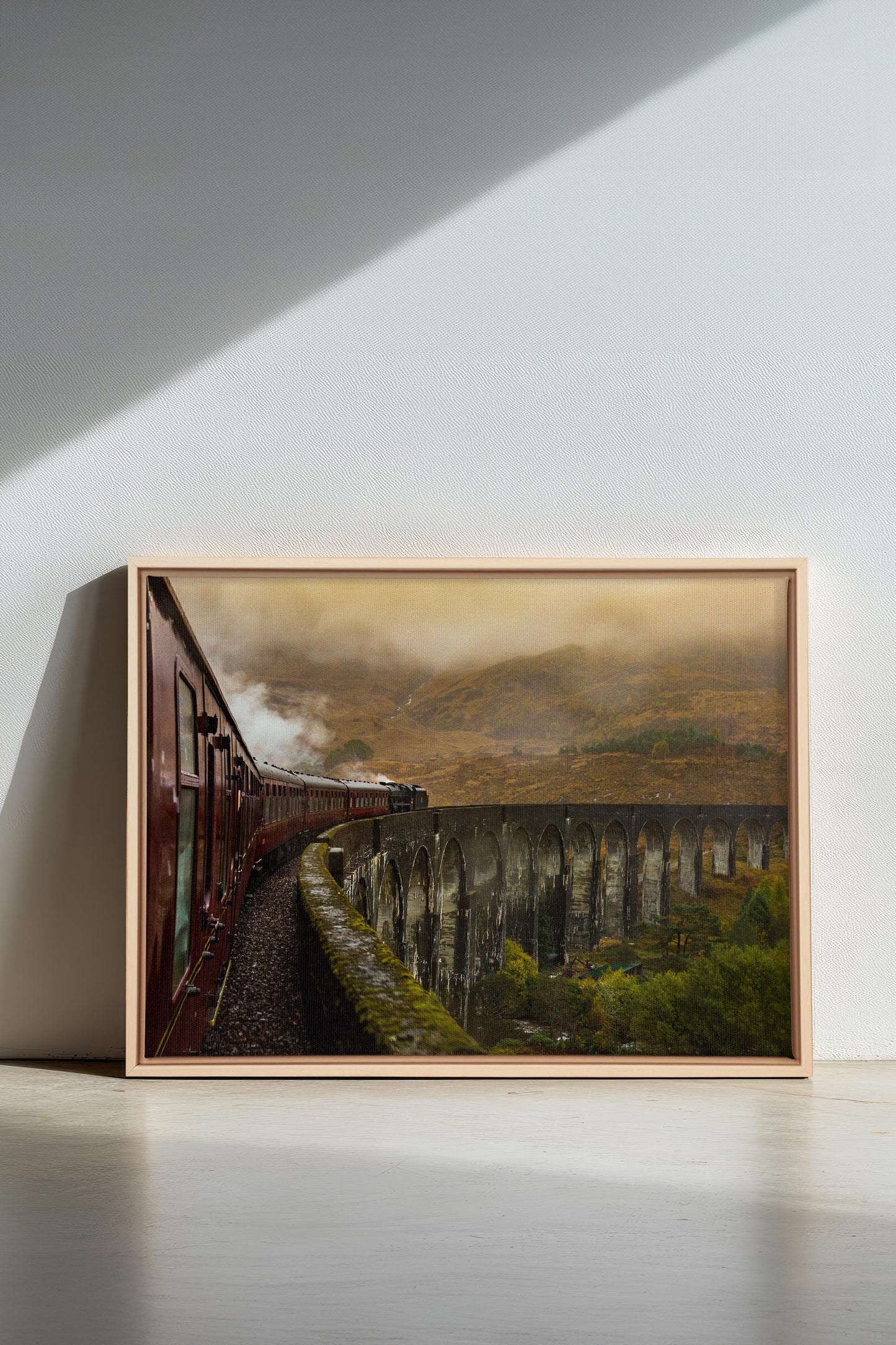 ROUTE DU MYSTÈRE, Oeuvre sur toile étirée